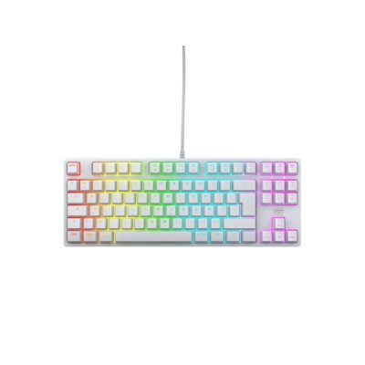 CHERRY Clavier -  - xtrfy k4v2 - rgb - 80% tkl - azerty - blanc