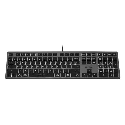 A4TECH Clavier de jeu 12 touches de navigation multim&eacute;dia 2X ports USB Plug & Play Port