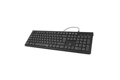 HAMA Clavier filaire kc-200 ukrainien/querty noir
