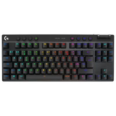 LOGITECH Clavier gamer sans fil  Pro X LIGHTSPEED TKL Tactile Noir