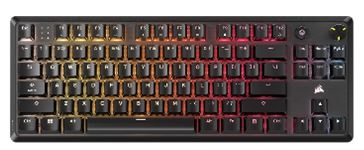 CORSAIR Clavier gaming m&eacute;canique RGB Azerty  K70 CORE TKL Noir