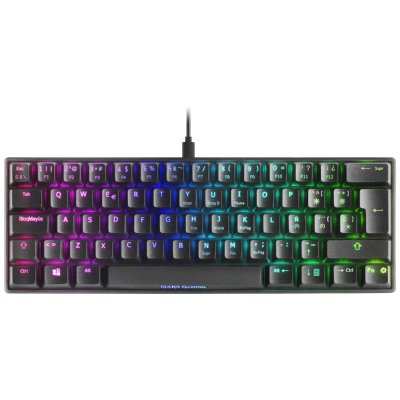 MARS GAMING Clavier  MKMINIBES Avec Fil M&eacute;canique AZERTY ES Noir
