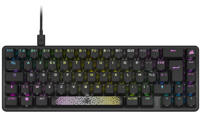 CORSAIR Clavier PC  K65 Pro Mini 65% - Noir/RGB/Filaire