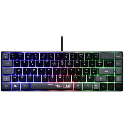 THE G LAB Clavier PC The G-LAB Keyz Hydro BKG - RGB/ Filaire