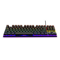 Clavier PC The G-LAB Keyz Mercury - Filaire M&eacute;canique RGB - Noir 
