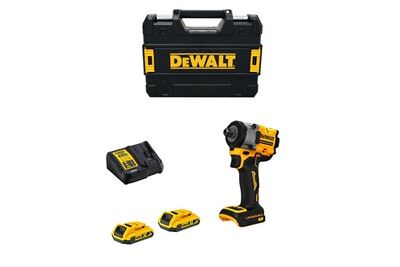 DEWALT Cl&eacute; &agrave; Chocs  DCF922D2T (2 x 2,0 Ah DCB115 TSTAK II)