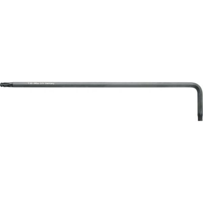 WIHA Cl&eacute; coud&eacute;e &agrave; t&ecirc;te sph&eacute;rique TORX, Dimensions : T 30, Long. des branches 191 x 38 mm