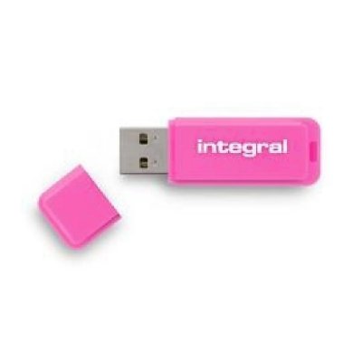INTEGRAL Cle USB 2.0  Neon 8Go Rose