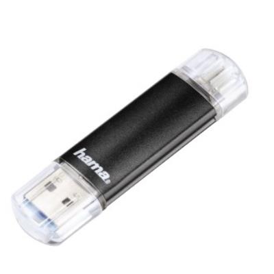 HAMA Cl&eacute; USB 3.0 Laeta Twin , 16 GB, 40MB/s, noir
