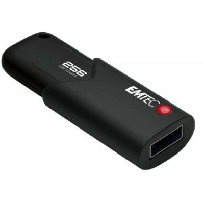EMTEC Cl&eacute; USB 3.2 Gen 1  Click Secure 256 Go Noir 