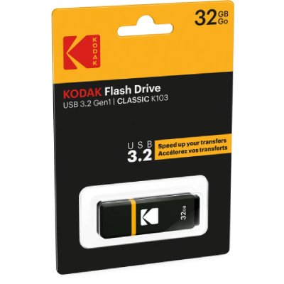 KODAK Cl&eacute; USB 32Go  K103 3.0 (Noir) 