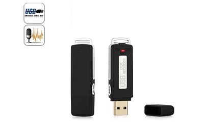 SHOPINNOV Cl&eacute; usb audio micro espion enregistreur - 8go