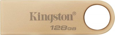 KINGSTON TECHNOLOGY Cl&eacute; USB DataTraveler SE9 Gen 3 - 128Go 220MB/s M&eacute;tal Cl&eacute; USB 3.2 Gen 1 - Dor&eacute;e