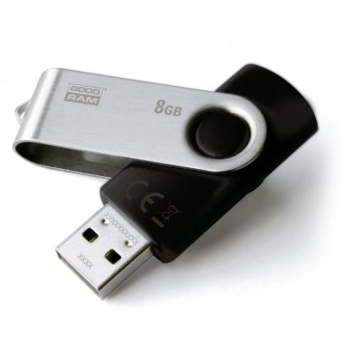 GOODRAM Cl&eacute; Usb  Twister Noir 2.0 8 Gb 