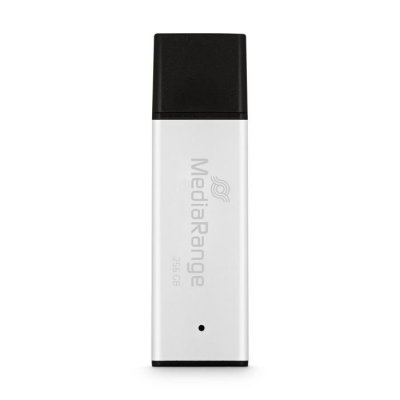 MEDIARANGE Cl&eacute; USB  MR1903 256Go USB 3.0 300Mo/s CompactFlash Argent