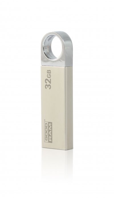 GOODRAM Cl&eacute; USB Nano 32go  USB 2.0 en m&eacute;tal argent&eacute;