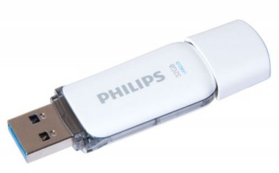 PHILIPS Cl&eacute; USB  Snow 2.0 32 Go Blanc 