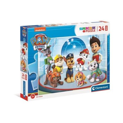 CLEMENTONI  - 24211 - SuperColor 24 pieces Maxi - PatPatrouille