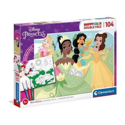 Clementoni - 25714 - Princess - 104 pieces a colorier