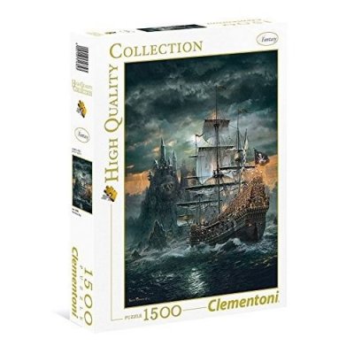CLEMENTONI  - 31682 - Puzzle - The Pirate Ship - 1500 Pi&egrave;ces