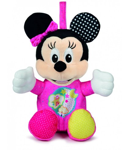 CLEMENTONI  - Baby Minnie Lightin Plush Peluche Multicolore 17207