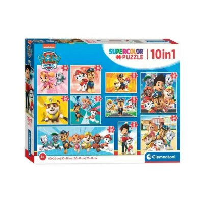 CLEMENTONI  Canine Patrol 10 In 1 Progressive Puzzle Dor&eacute;