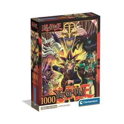 CLEMENTONI  - Compact 1000 pieces - Yu-Gi-Oh! - Neuf