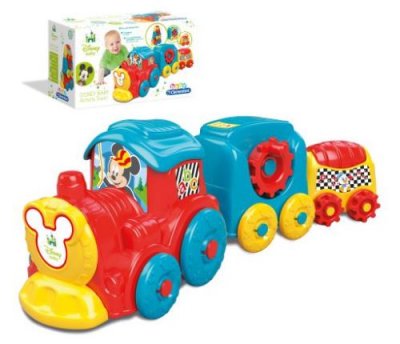 CLEMENTONI  Disney Train d'activit&eacute;s-Premier &acirc;ge, 17168, Multicolore