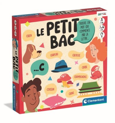 CLEMENTONI  - Le petit bac, jeu de soci&eacute;t&eacute; 