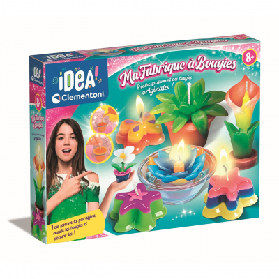 CLEMENTONI  - loisirs cr&eacute;atifs enfant - ma fabrique a bougies CL52291