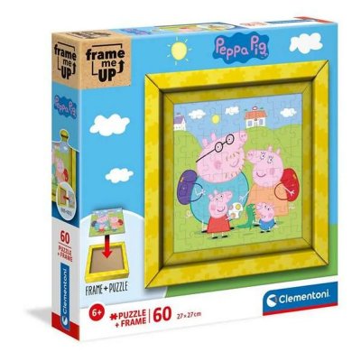 CLEMENTONI  Puzzle Peppa Pig Frame Me Up 60 Pieces Multicolore