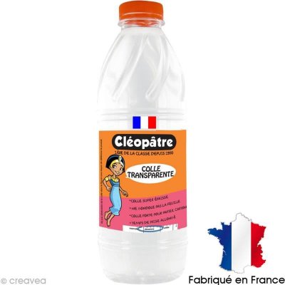 CLEOPATRE - Colle transparente - Flacon de recharge au format de 1 kg