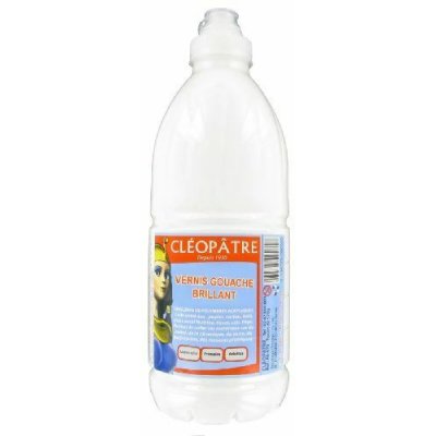 CLEOPATRE - Vernis Gouache Brillant format de 1 kg Multi support