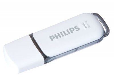 PHILIPS Cl&eacute;s USB 3.0  Snow Edition 32 Go Gris 