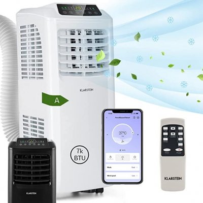 KLARSTEIN Climatiseur mobile Pure Blizzard Smart 7k 7000 BTU/2,1 kW EEC A T&eacute;l&eacute;commande