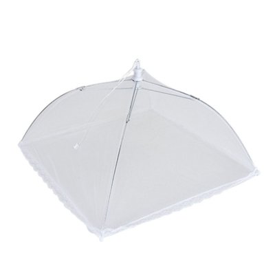 METALTEX Cloche prot&egrave;ge-plats pliable avec cordon 35 cm 