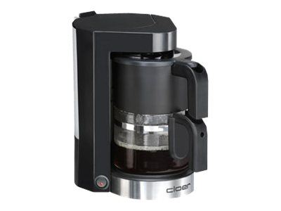 CLOER  5990 cafeti&egrave;re acier inoxydable pour 5 tasses noir