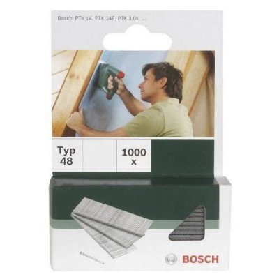 BOSCH Clous 48 1.8x1.45x14mm - 1000 pi&egrave;ces