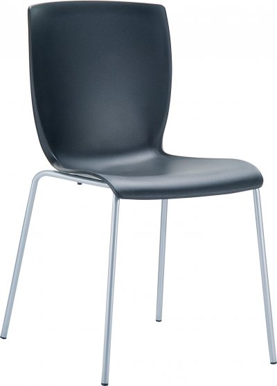  CLP Chaise de jardin design MIO , Noir