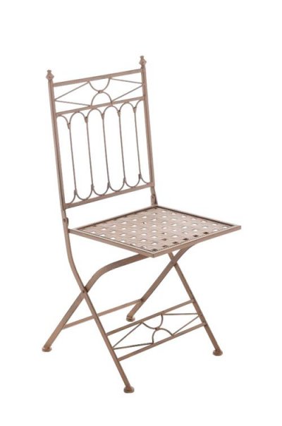 CLP  - Chaise de Jardin pliable Asina antique/marron