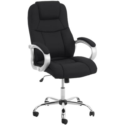 CLP Fauteuil de bureau BIG APOLL similicuir , Noir