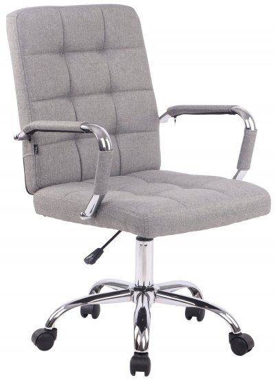 CLP Fauteuil de bureau Deli Pro tissu , Gris