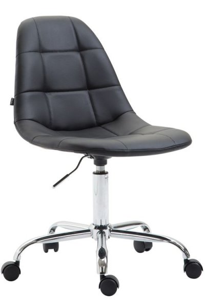 CLP Fauteuil de bureau Reims Similicuir , Noir