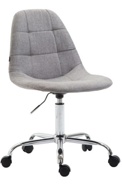 CLP Fauteuil de bureau Reims Tissu , Gris