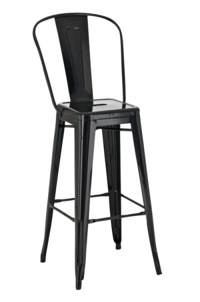 CLP Tabouret de bar Aiden , Noir