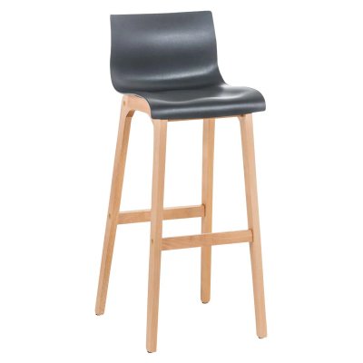 CLP - Tabouret de bar Hoover nature gris