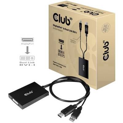 CLUB 3D  Adaptateur DisplayPort DVI-D (Active Dual)