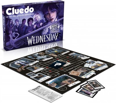 WINNING MOVES CLUEDO Mercredi - Jeu de soci&eacute;t&eacute; -  - D&egrave;s 12 ans