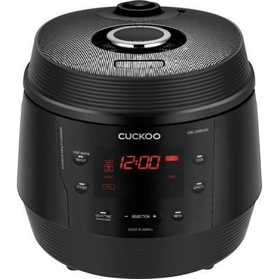 CUCKOO CMC-QAB549S Cuiseur multifonction noir avec fonction de cuisson-vapeur - 