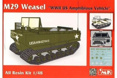  CMK&reg; 8049&nbsp;&ndash;&nbsp;Mod&egrave;le Kit M29&nbsp;Weasel Full Resin Kit